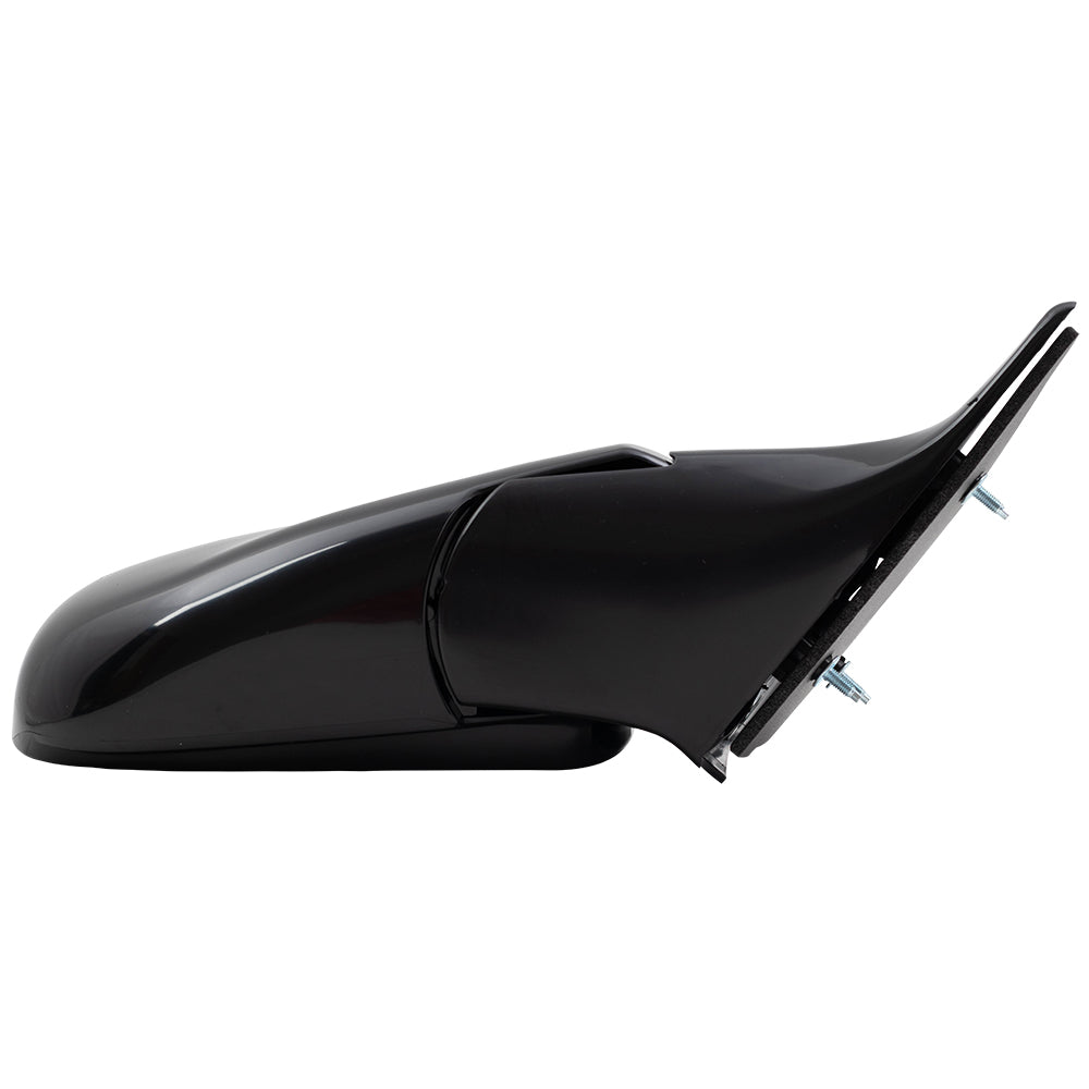 Brock Replacement Passenger Manual Side Door Mirror Below Eyeline Compatible with 1995-1998 Blazer 15150850