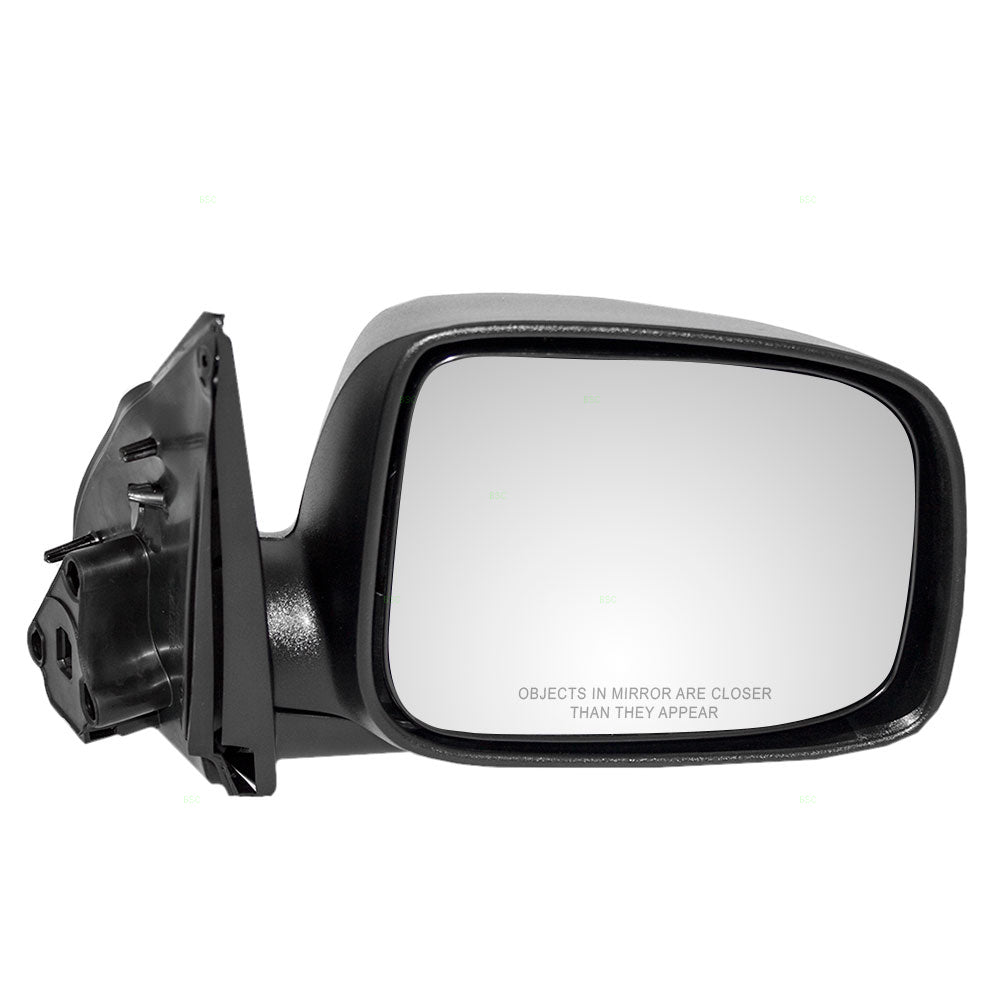 Brock Replacement Passenger Manual Side Door Mirror Compatible with 04-12 Colorado Canyon 06-08 Pickup Truck 15246903