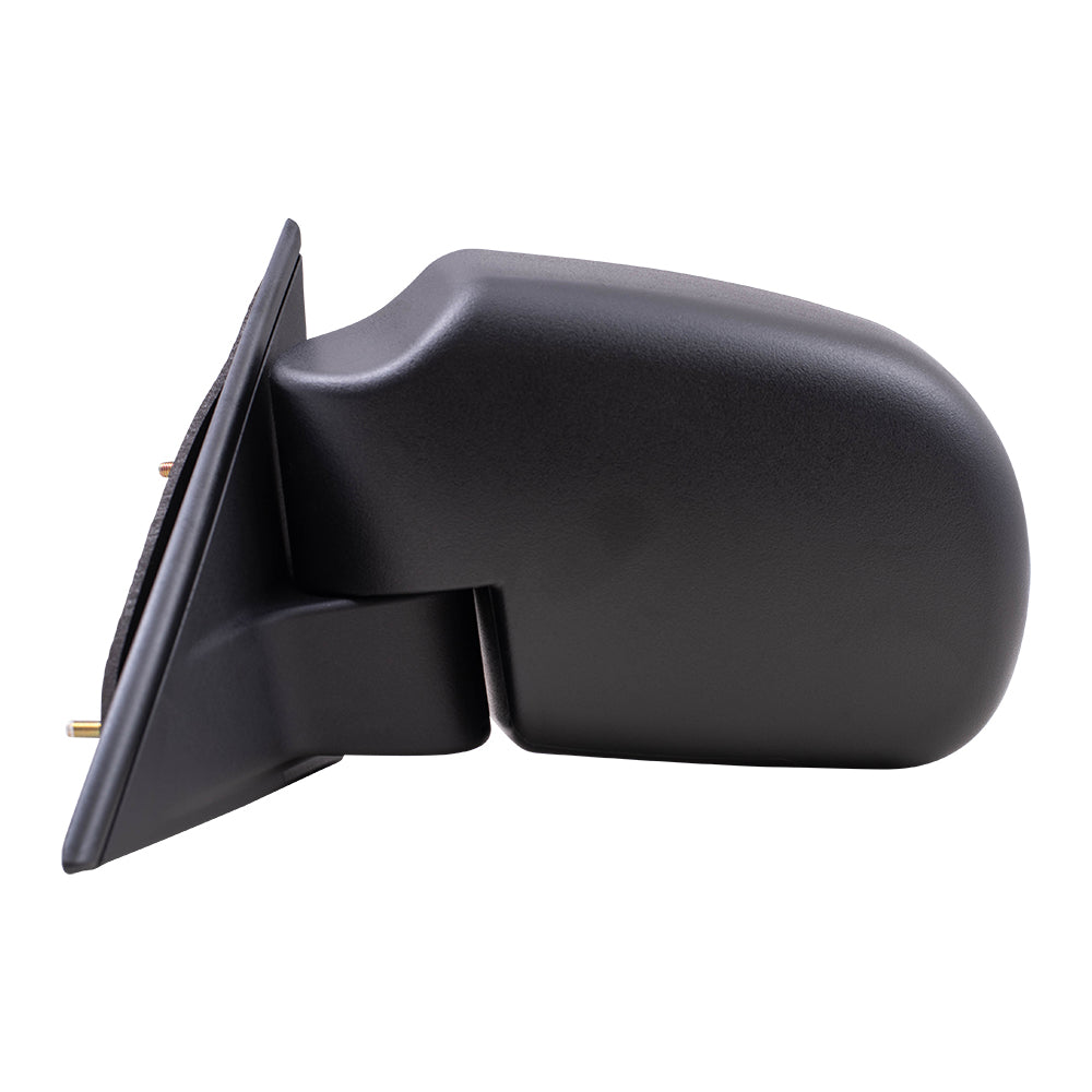 Brock Replacement Driver Manual Side Door Mirror Textured Compatible with Blazer Hombre Jimmy S10 Pickup Truck Sonoma
