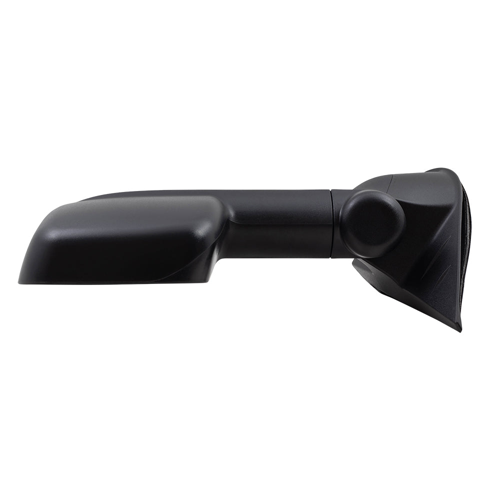 Brock Replacement Driver Manual Telescopic Tow Mirror Compatible with 2007-2014 Silverado Sierra Pickup Truck 20862094