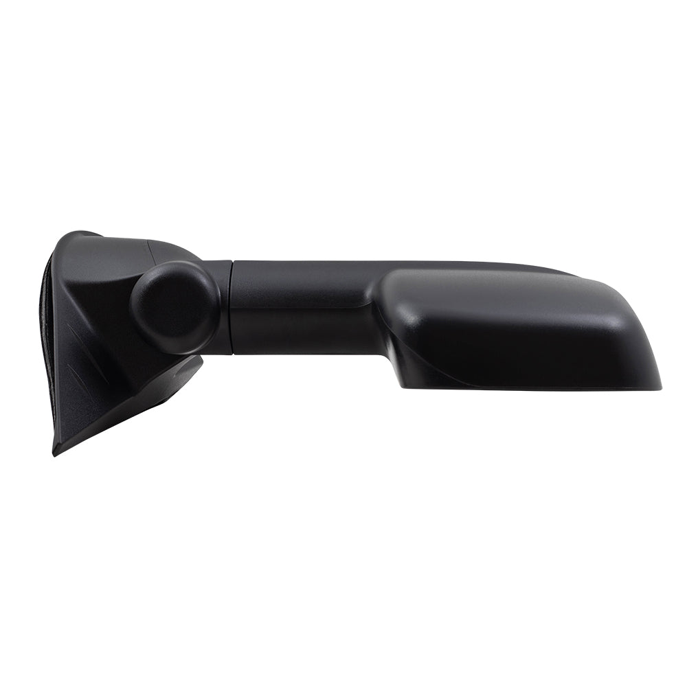 Brock Replacement Passenger Manual Telescopic Tow Mirror Compatible with 2007-2014 Silverado Sierra Pickup Truck 20862095