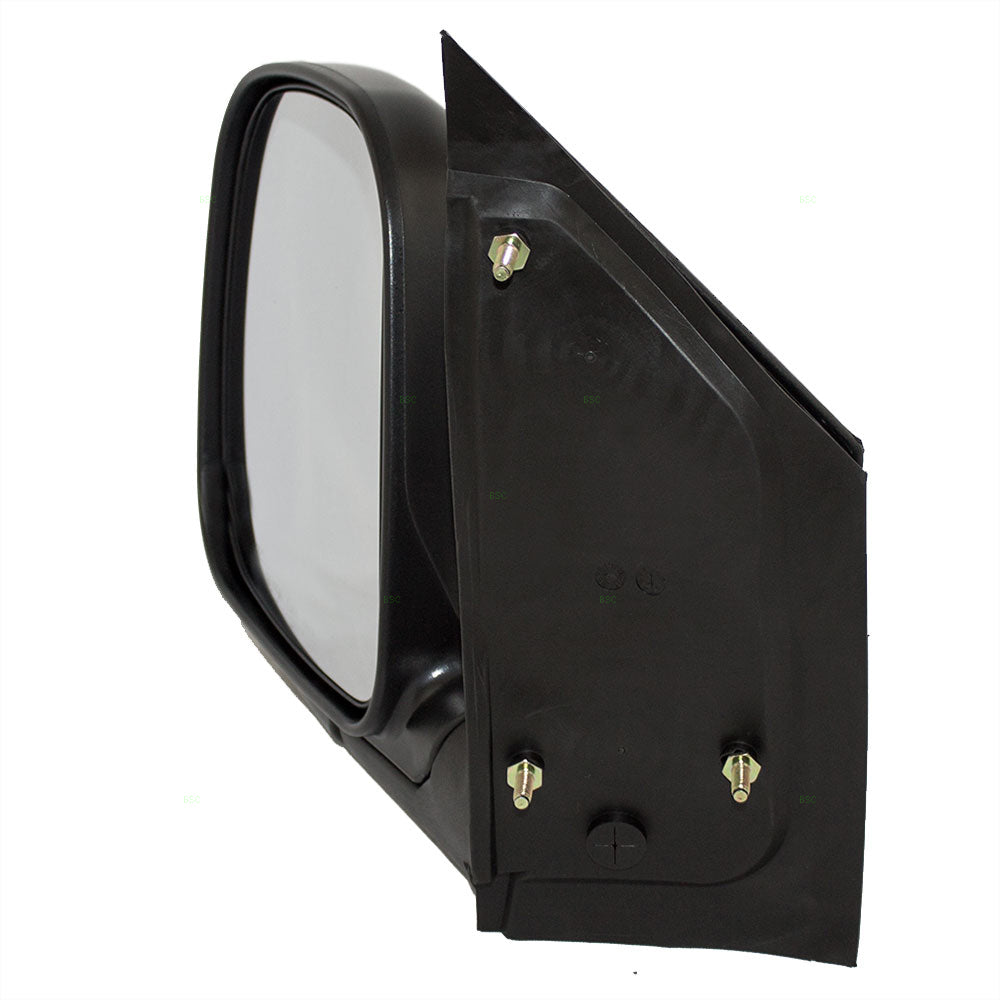 Brock Replacement Driver Manual Side Door Mirror Sail Mounted Textured Compatible with 1996-2002 Express Savana Van 15768763