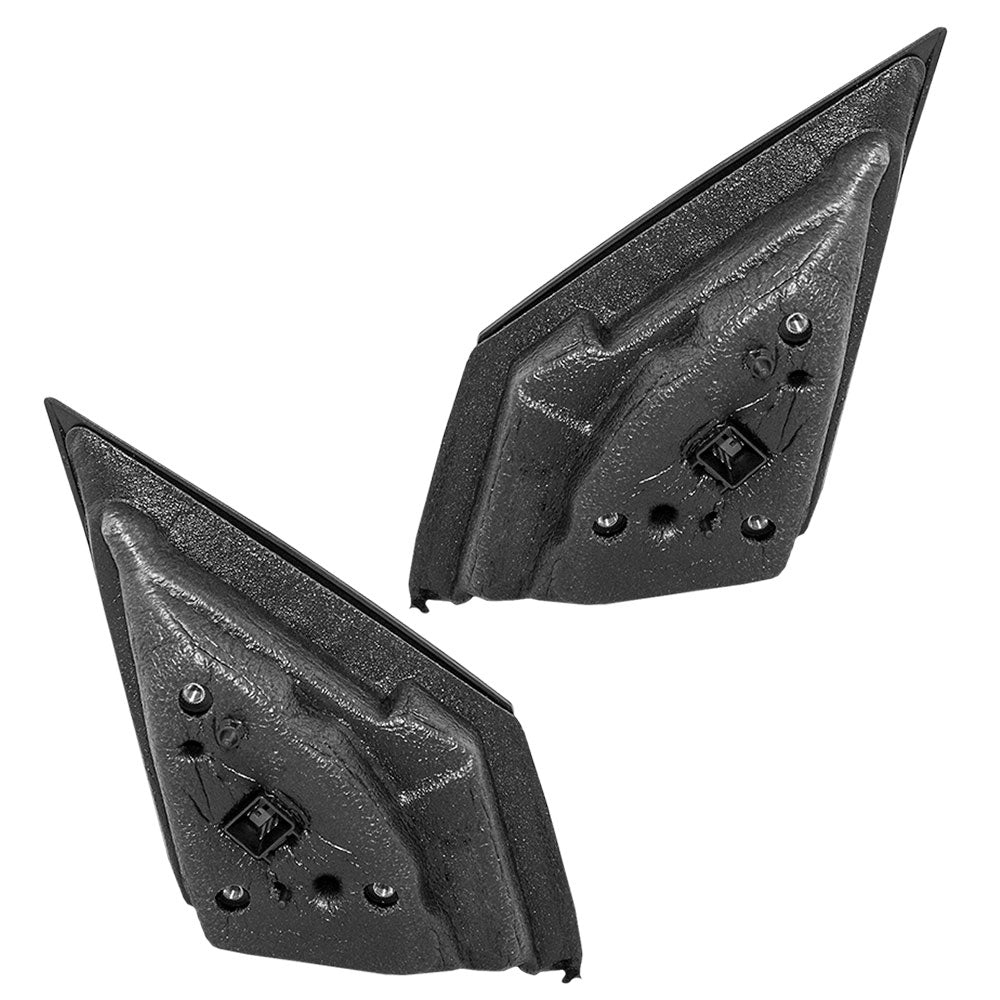 Brock Replacement Driver and Passenger Set Power Side Door Mirrors Heated Compatible with 2011-2015 Cruze 2016 Cruze Limited 19258659 19258660
