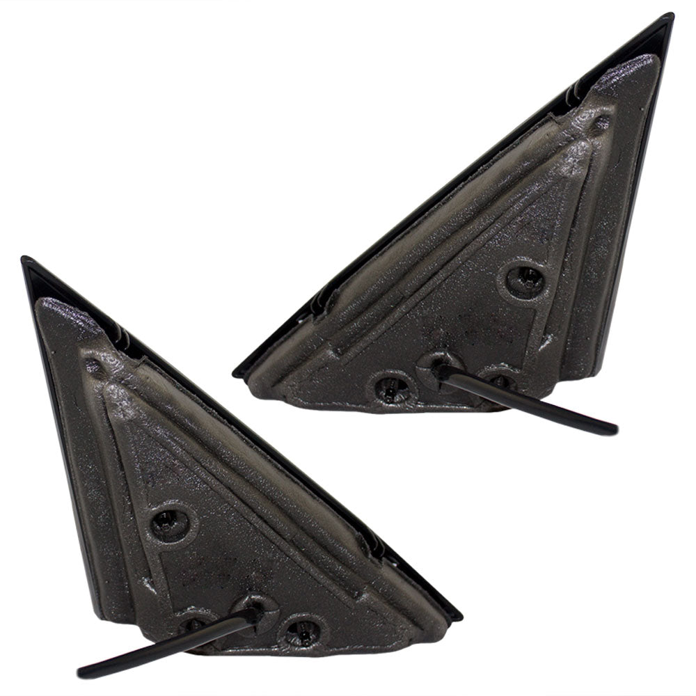 Brock Replacement Driver and Passenger Set Power Side Door Mirrors Compatible with 2000-2005 LeSabre 25769728 25769727