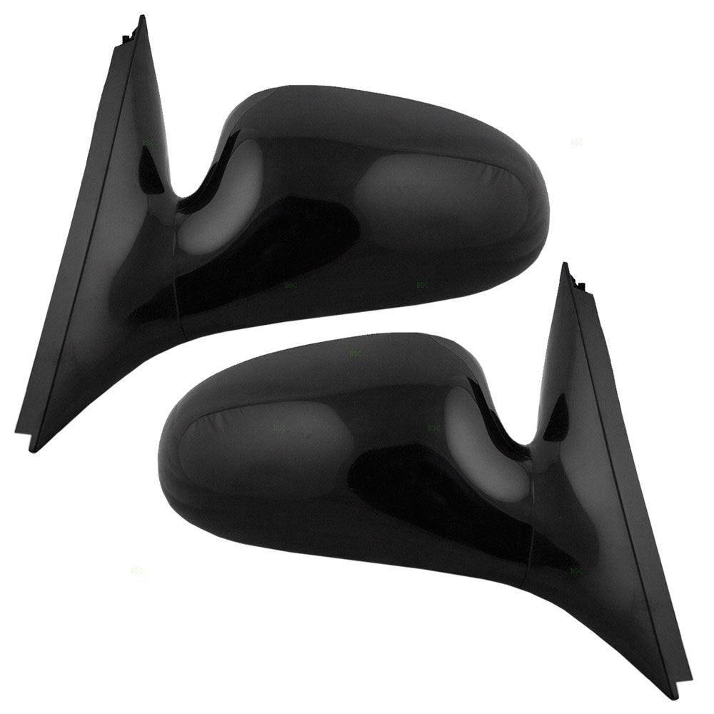 Brock Replacement Driver and Passenger Set Power Side Door Mirrors Compatible with 2005-2009 LaCrosse 15886519 15886518