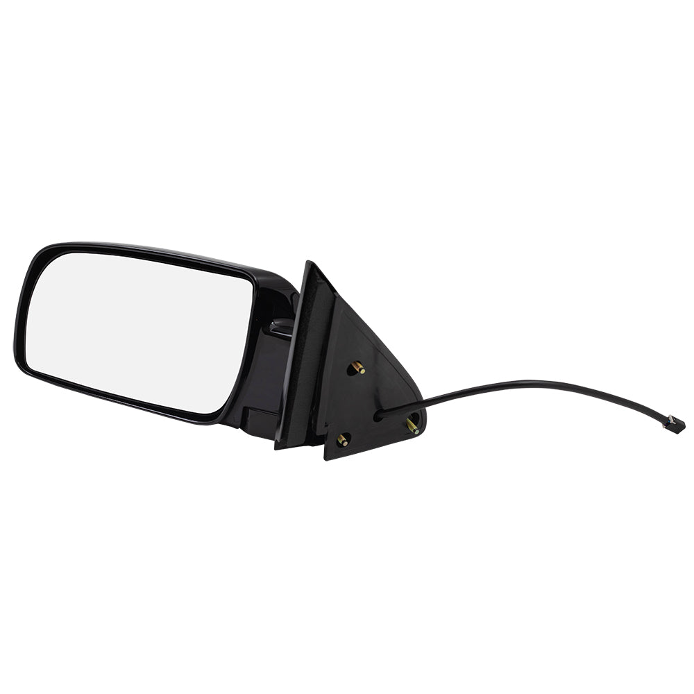 Driver Power Side Door Mirror Type with Metal Base Compatible with 88-99 Old Body Style C/K Pickup Truck 15764757