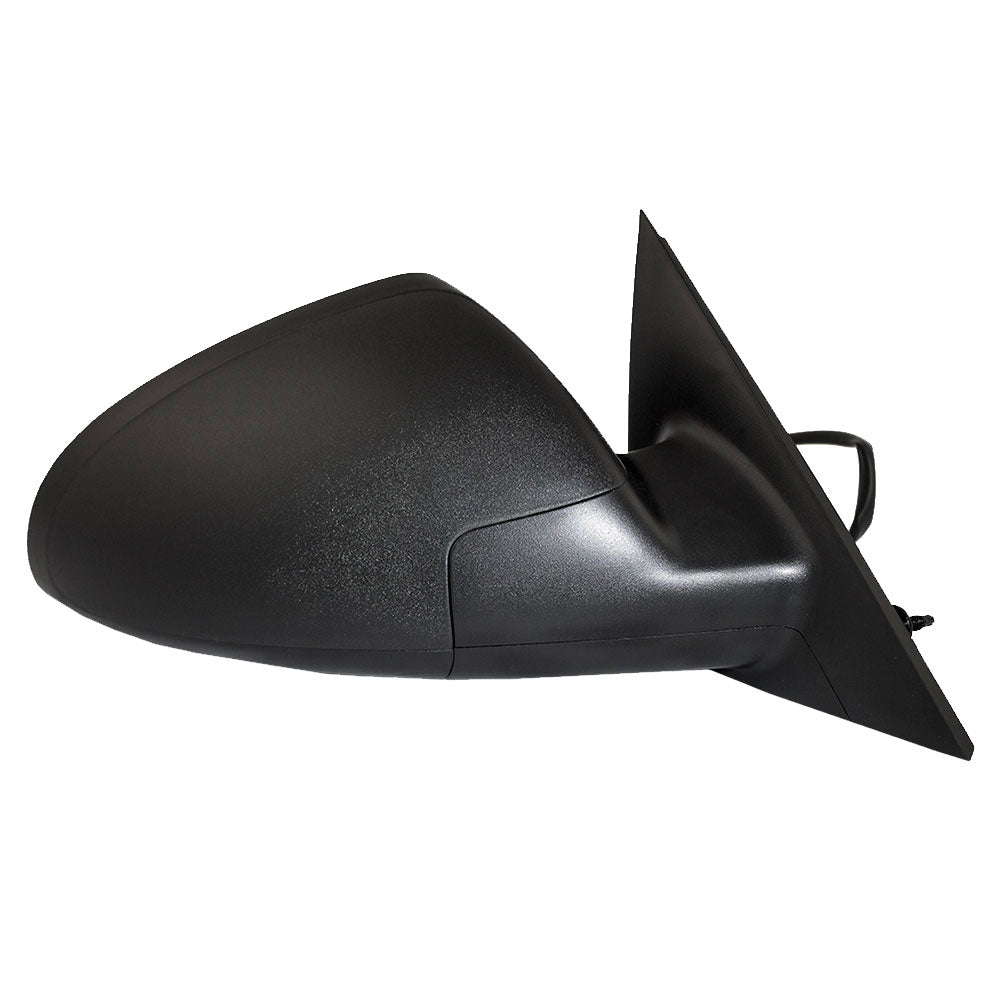 Replacement Passenger Power Side Door Mirror Textured Compatible with 2005-2010 G6 Sedan 20833068