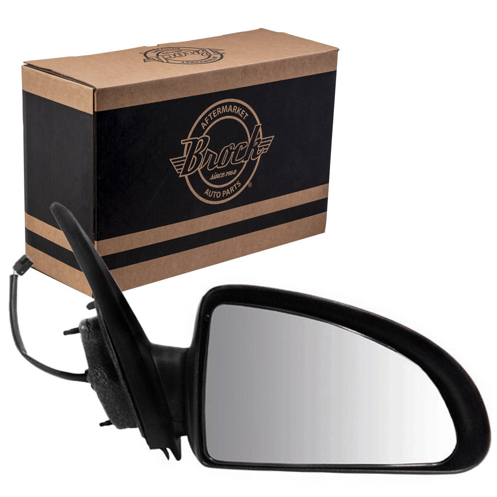 Replacement Passenger Power Side Door Mirror Compatible with Cobalt G5 Coupe 25831893