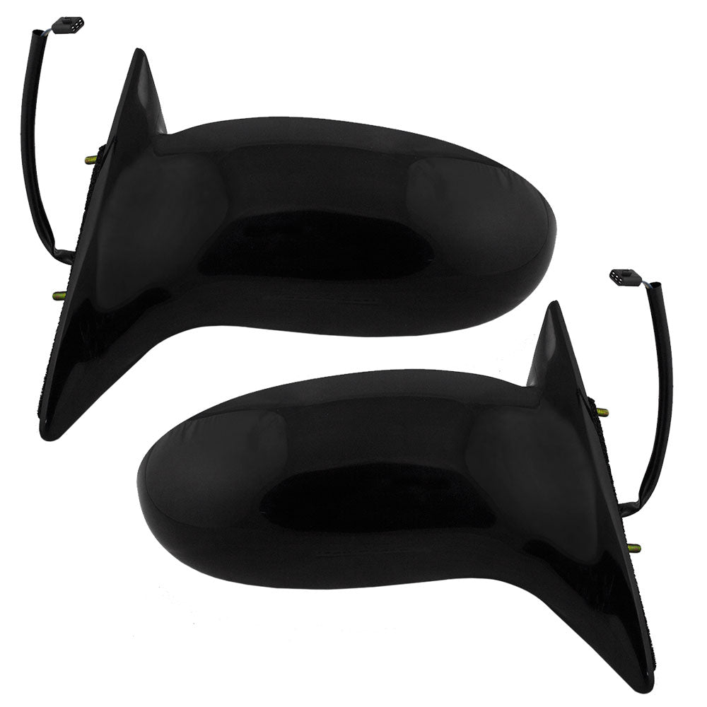Replacement Driver and Passenger Set Power Side Door Mirrors Compatible with 1999-2004 Alero 22724869 22724870