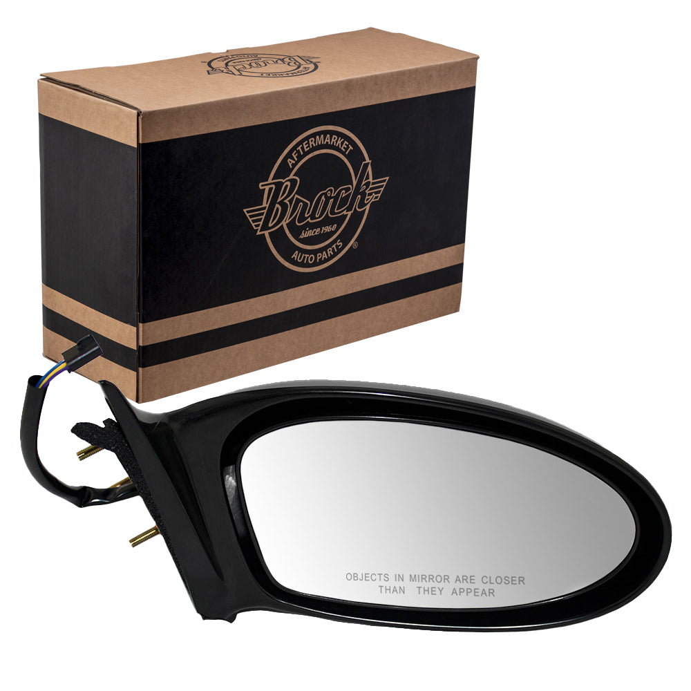 Replacement Passenger Power Side Door Mirror Compatible with 1999-2004 Alero 22724870