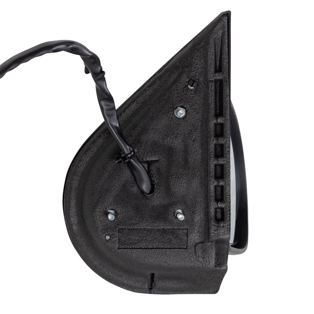 Replacement Passenger Power Door Mirror Heated Textured Black Cap Compatible with 2009-2013 Silverado Pickup Truck 20756893