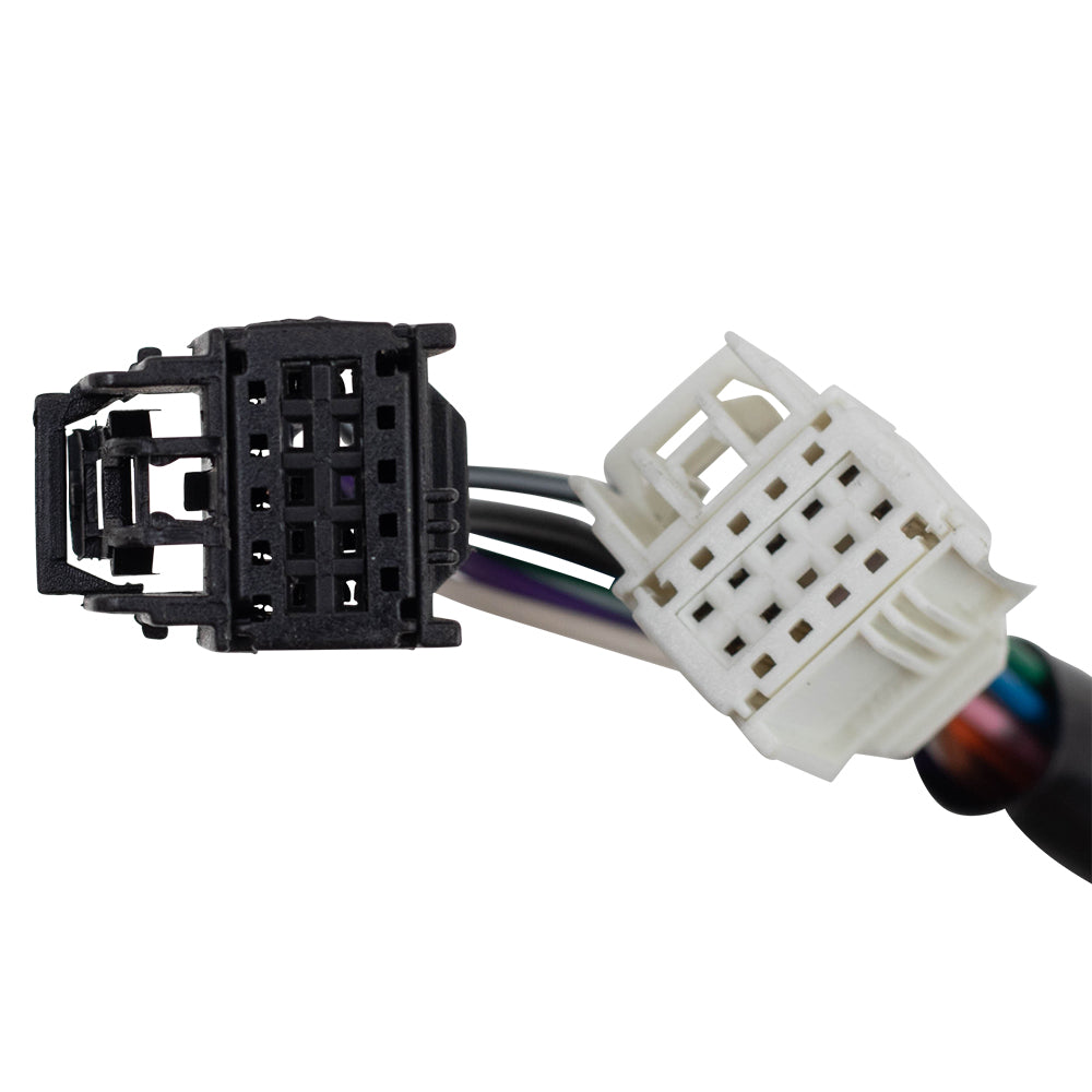 Replacement Passenger Power Door Mirror Heated Textured Black Cap Compatible with 2009-2013 Silverado Pickup Truck 20756893