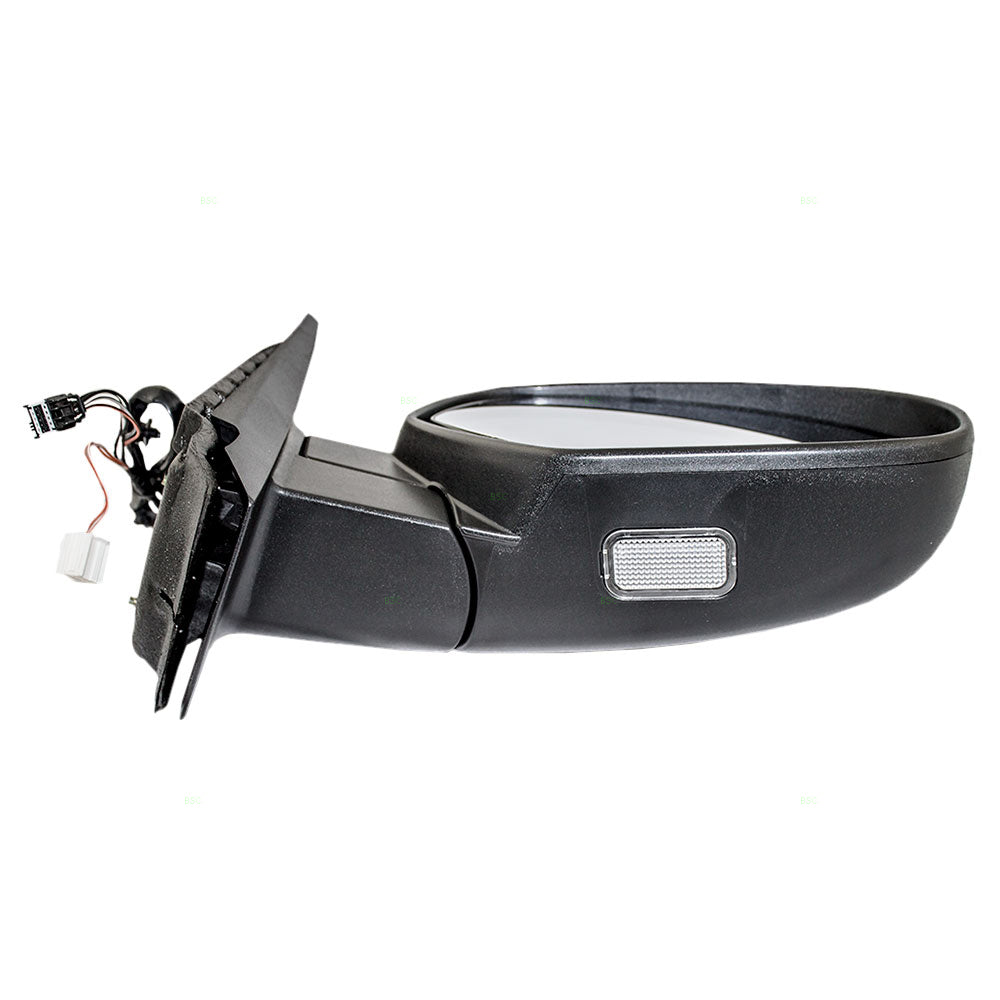 Power Mirror fits Cadillac SUV Chevy GMC Pickup Passenger Side Heated Textured