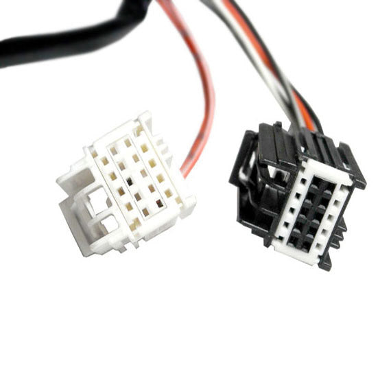 Replacement Set Driver and Passenger Power Side Door Mirrors Heated Puddle Lamp Manual Folding Compatible with 2007-2013 Silverado Sierra Avalanche Pickup