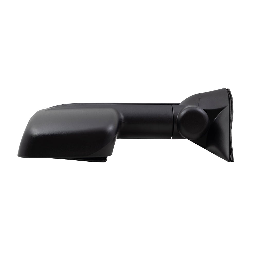 Brock Replacement Driver and Passenger Power Tow Telescopic Side Door Mirrors Heated Signal On Glass Compatible with 2003-2006 Silverado Sierra Avalanche Pickup