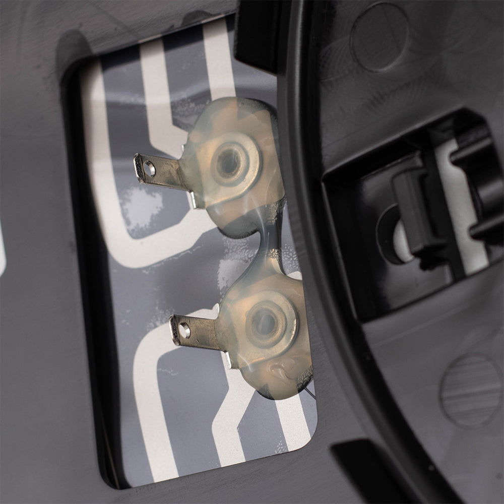 Brock Replacement Driver Power Door Mirror Glass with Base Heated Signal Compatible with 07-14 Silverado Sierra Pickup Suburban
