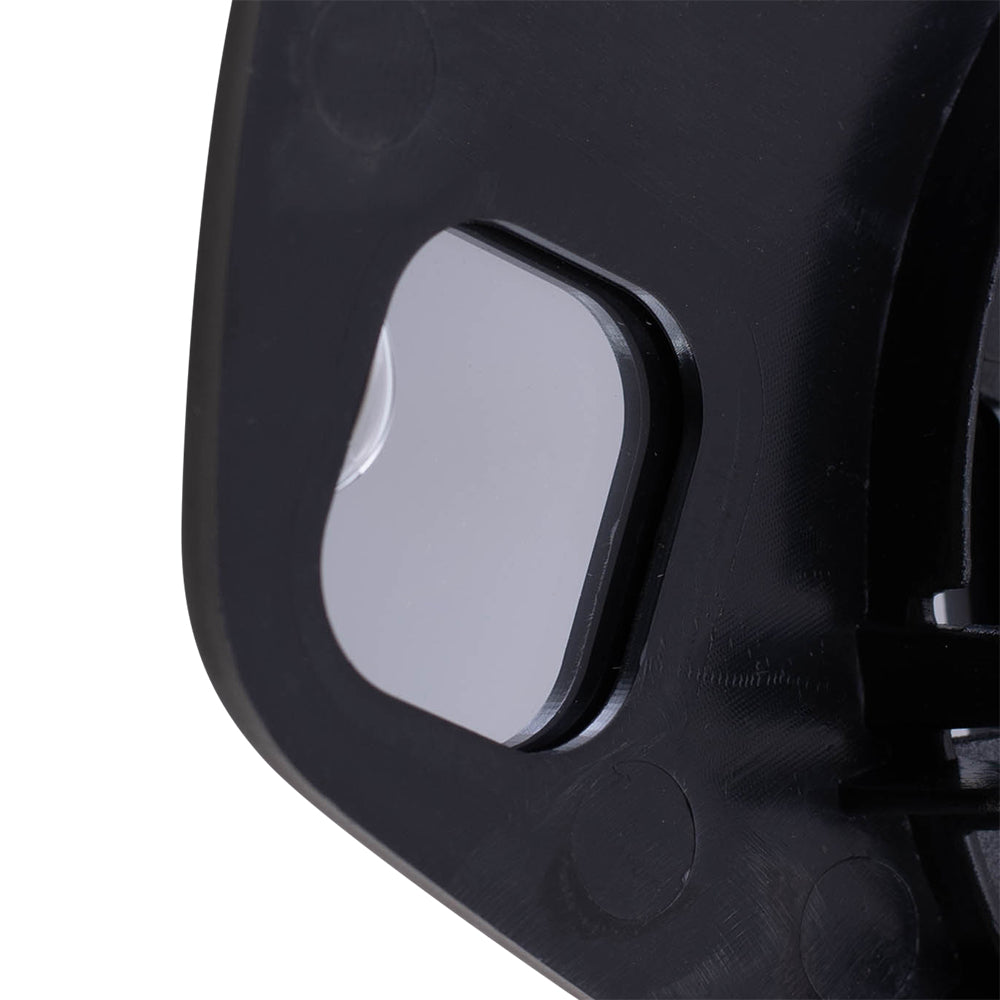 Brock Replacement Driver Door Mirror Glass with Base Compatible with 2013 2014 2015 Malibu