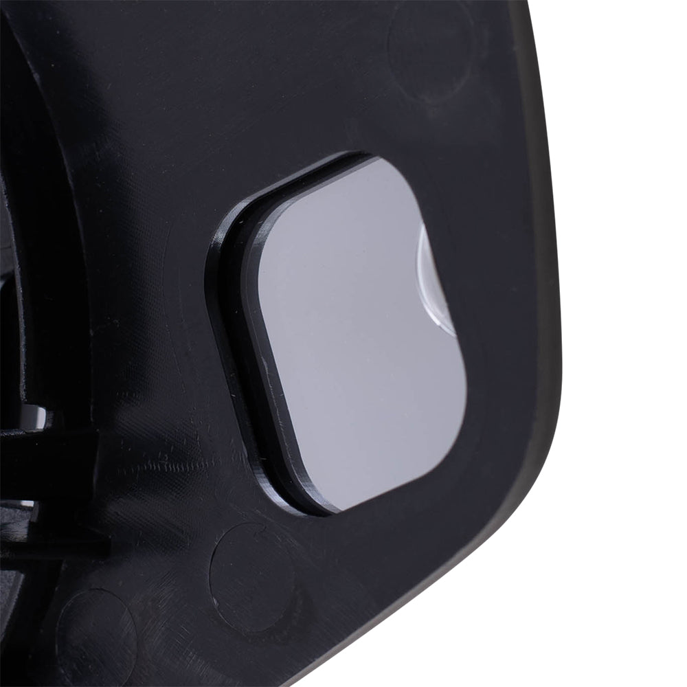 Brock Replacement Passenger Door Mirror Glass with Base Compatible with 2013 2014 2015 Malibu