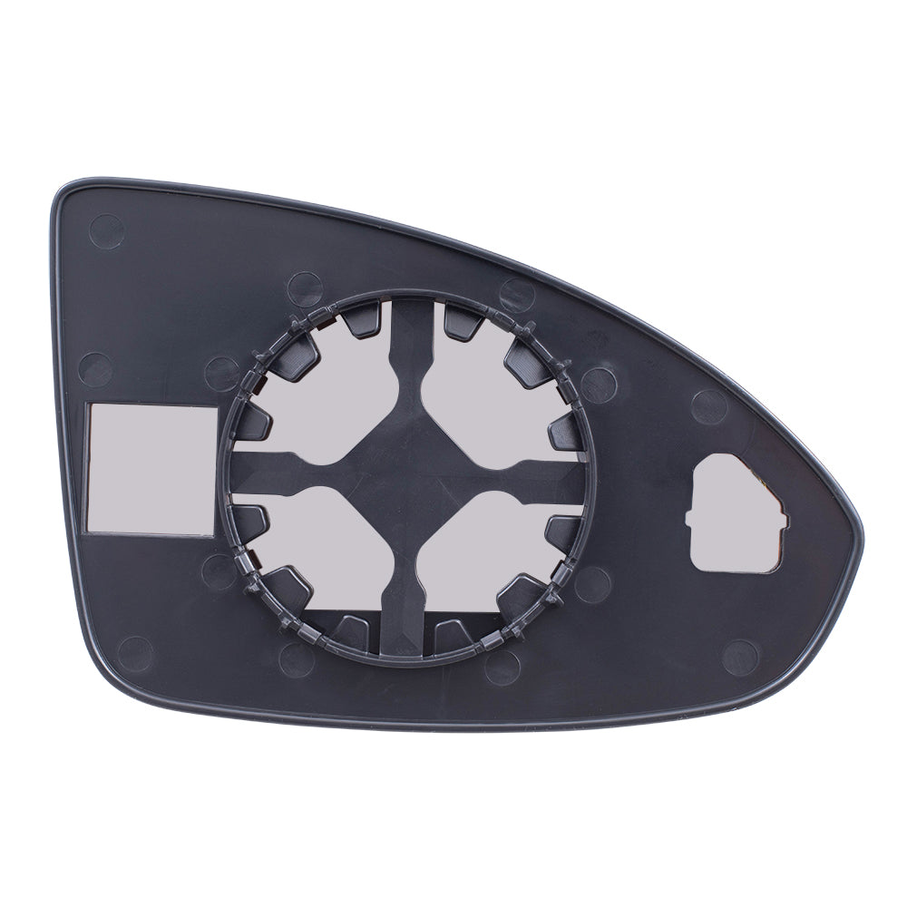Brock Replacement Driver Side Door Mirror Glass & Base Compatible with 2011-2015 Cruze 2016 Cruze Limited 95215096