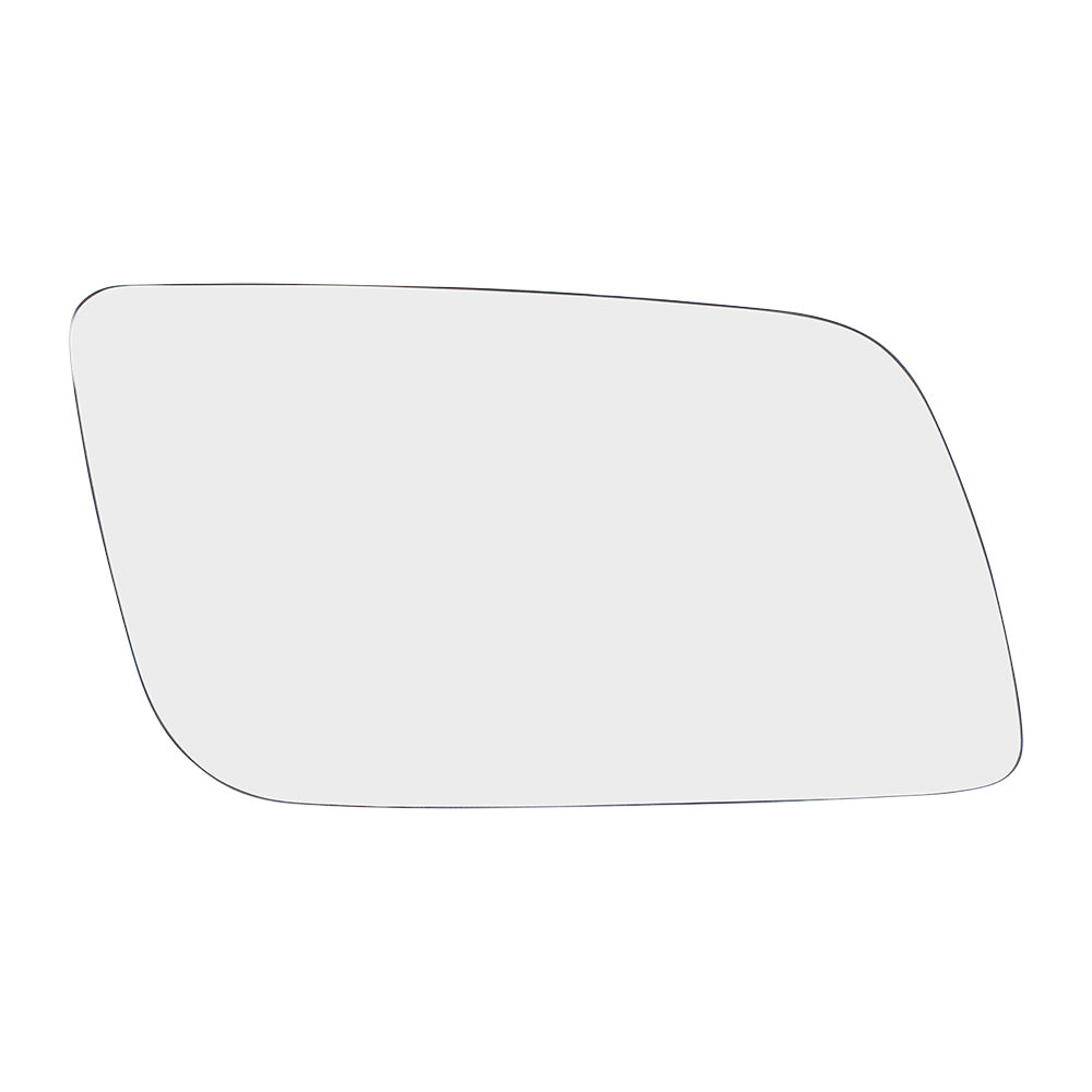 Brock Replacement Driver Side Door Below Eyeline Mirror Glass Compatible with 1998-2005 Astro Safari 12476269