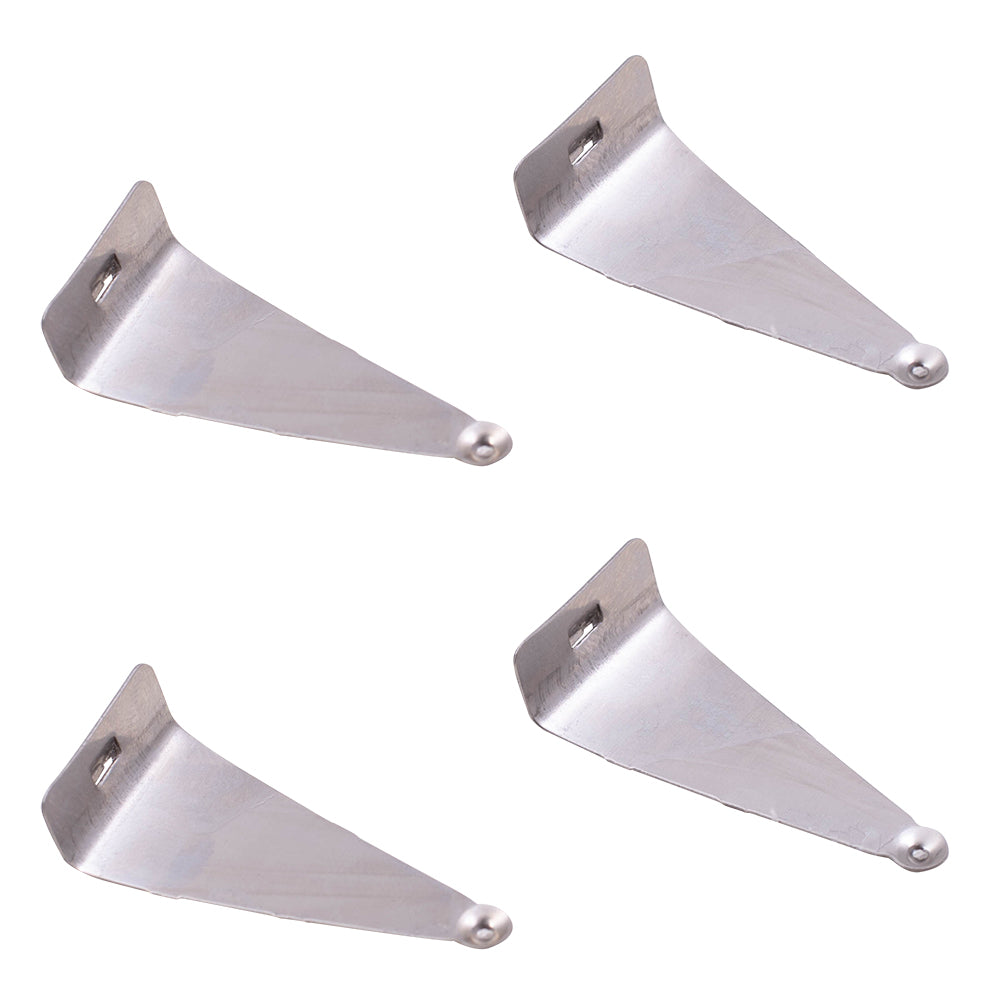 Brock Replacement Set Driver and Passenger Mirror Glass with Bases Compatible with 2012-2017 Verano