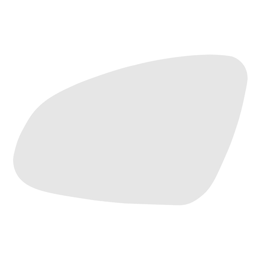 Brock Replacement Driver Side Door Mirror Glass with Base Compatible with 2012-2017 Verano