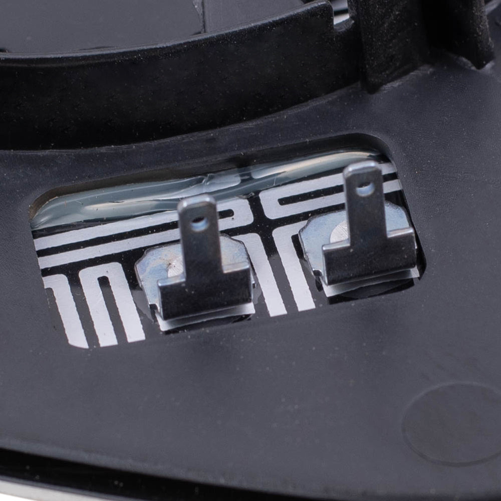 Brock Replacement Passenger Mirror Glass with Base Heated Compatible with 2012 2013 2014 2015 2016 2017 Verano
