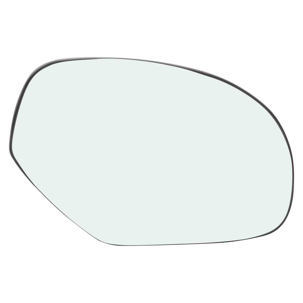 Brock Replacement Set Driver and Passenger Door Mirror Glass & Bases Heated Compatible with 2007-2014 Silverado Sierra Avalanche Pickup Truck