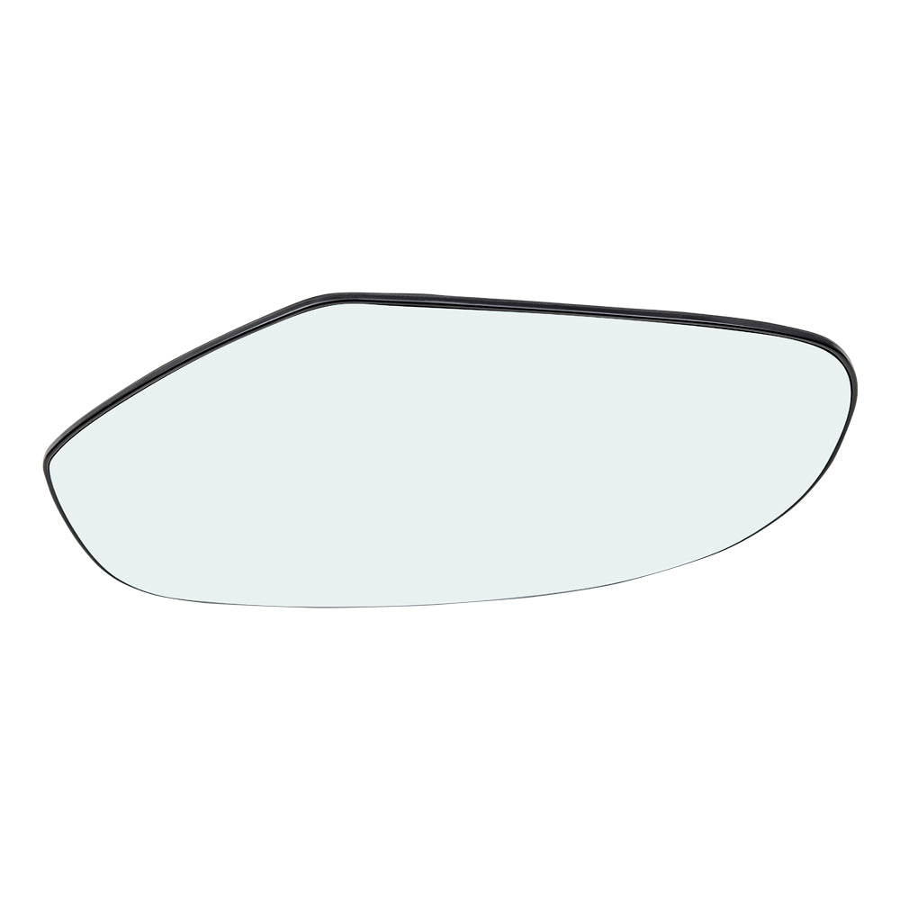 Brock Replacement Set Driver and Passenger Door Mirror Glass & Bases Heated Compatible with 2007-2014 Silverado Sierra Avalanche Pickup Truck