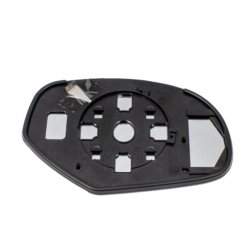 Brock Replacement Set Driver and Passenger Power Side Door Mirror Glass with Bases Compatible with Silverado Sierra Escalade SUV Pickup Truck