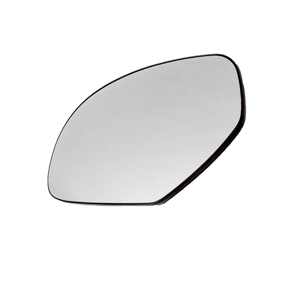 Brock Replacement Driver Power Side Door Mirror Glass with Base Compatible with Silverado Sierra Escalade SUV Pickup Truck 15951106