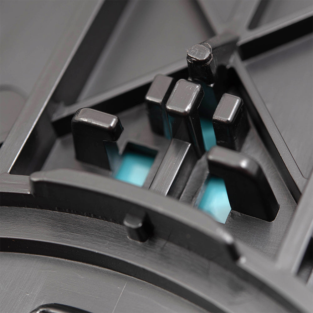 Brock Replacement Upper Mirror Glass and Base w/o Heat compatible with 2003-2009 Kodiak Topkick 19120558