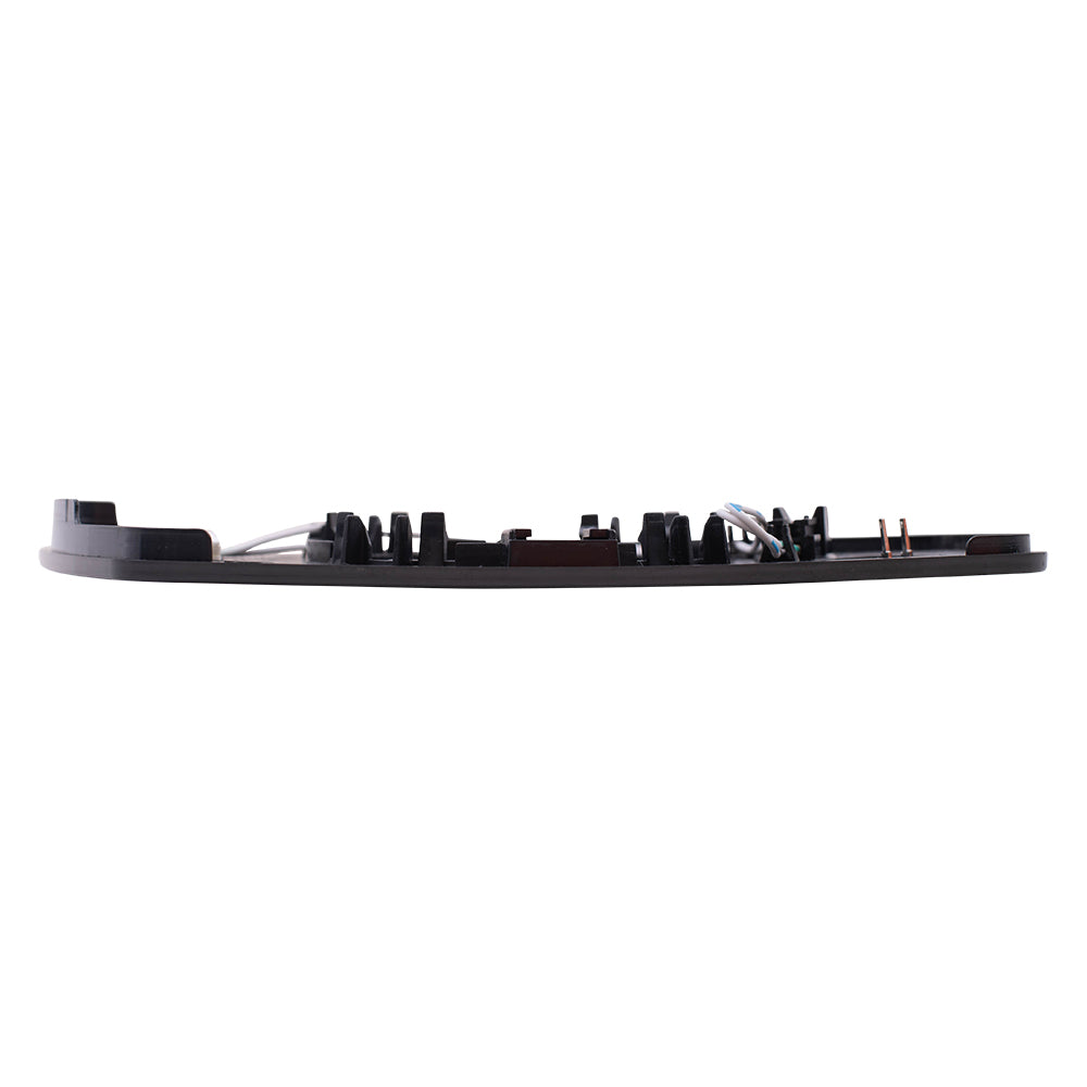 Brock Replacement Drivers Power Mirror Glass & Base with Heat Signal Auto Dim Power Folding Compatible with 15-20 Suburban Tahoe Yukon 23241377