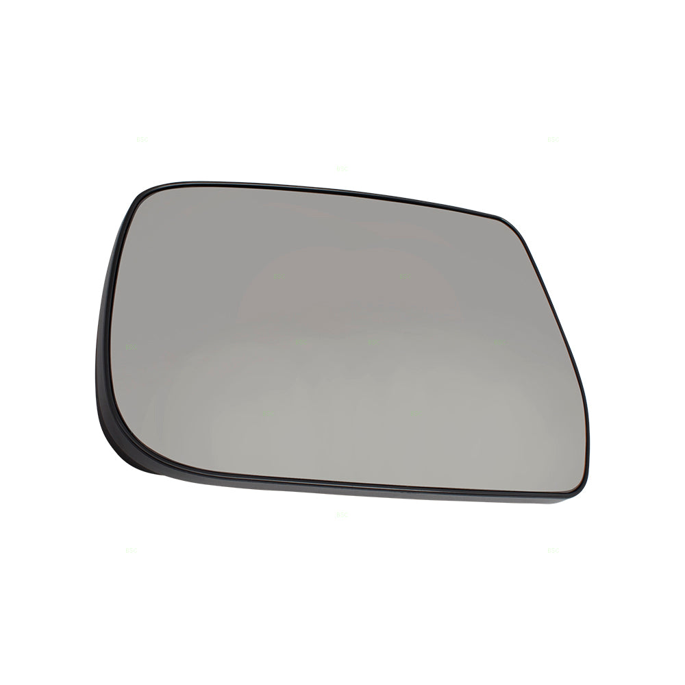 Brock Replacement Driver Side Door Mirror Glass & Base Compatible with 10-14 Equinox Terrain 22906957
