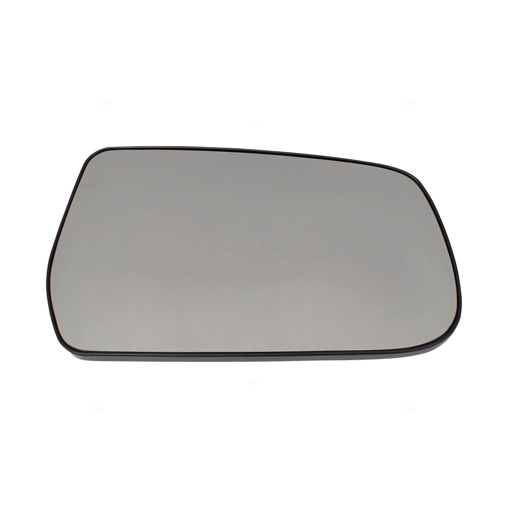 Brock Replacement Passenger Side Door Mirror Glass & Base Compatible with 10-14 Equinox Terrain 20815186