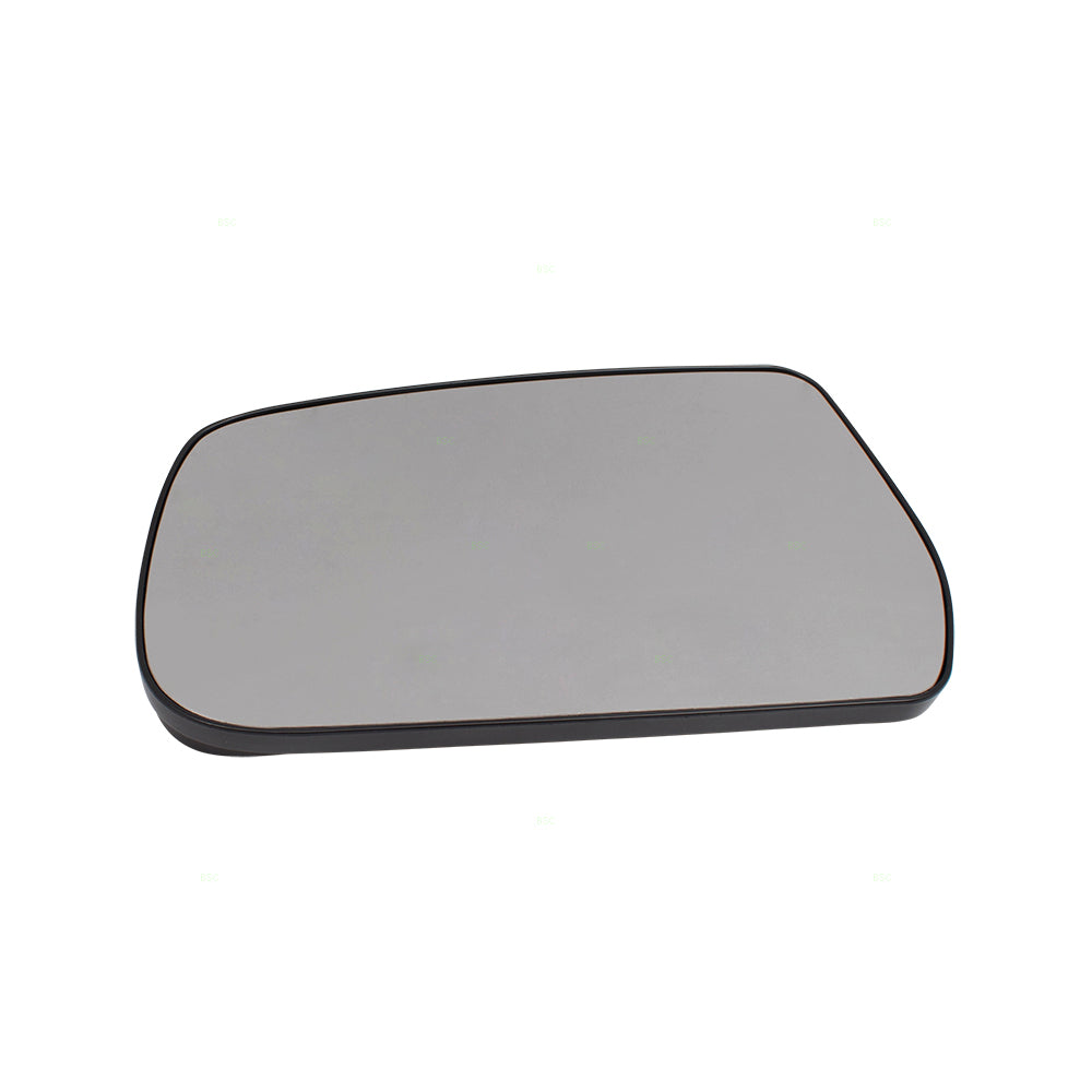 Brock Replacement Driver Side Door Mirror Glass & Base Heated Compatible with 10-14 Equinox Terrain 20873491