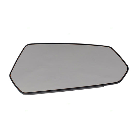 Brock Replacement Passenger Side Door Mirror Glass & Base Compatible with 10-15 Camaro 92235873
