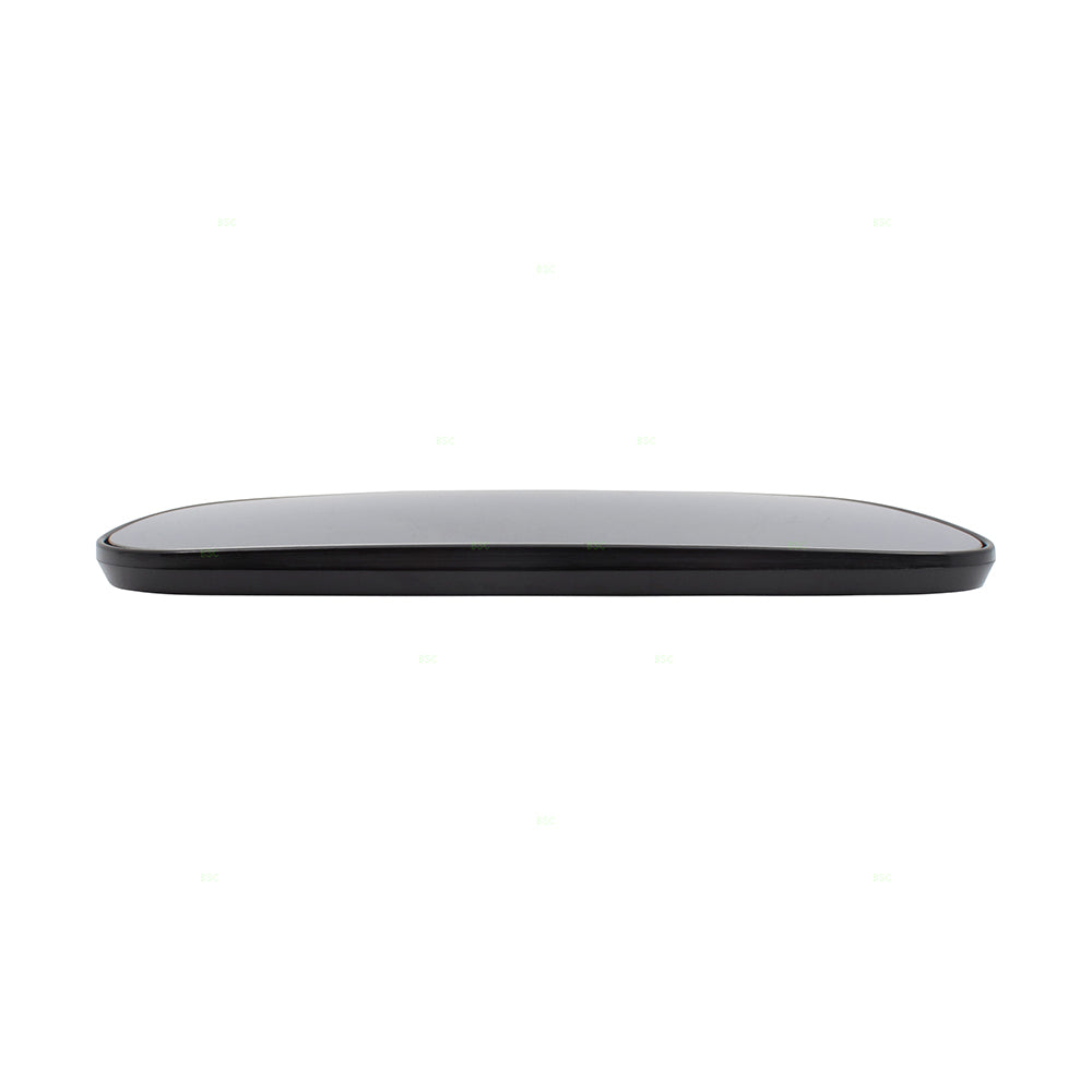 Brock Replacement Set Driver and Passenger Door Mirror Signal Glass & Bases Sail Mounted Compatible with 96-02 Express Savana Van