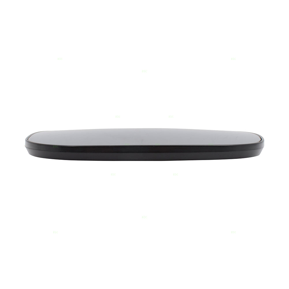 Brock Replacement Set Driver and Passenger Door Mirror Signal Glass & Bases Sail Mounted Compatible with 96-02 Express Savana Van