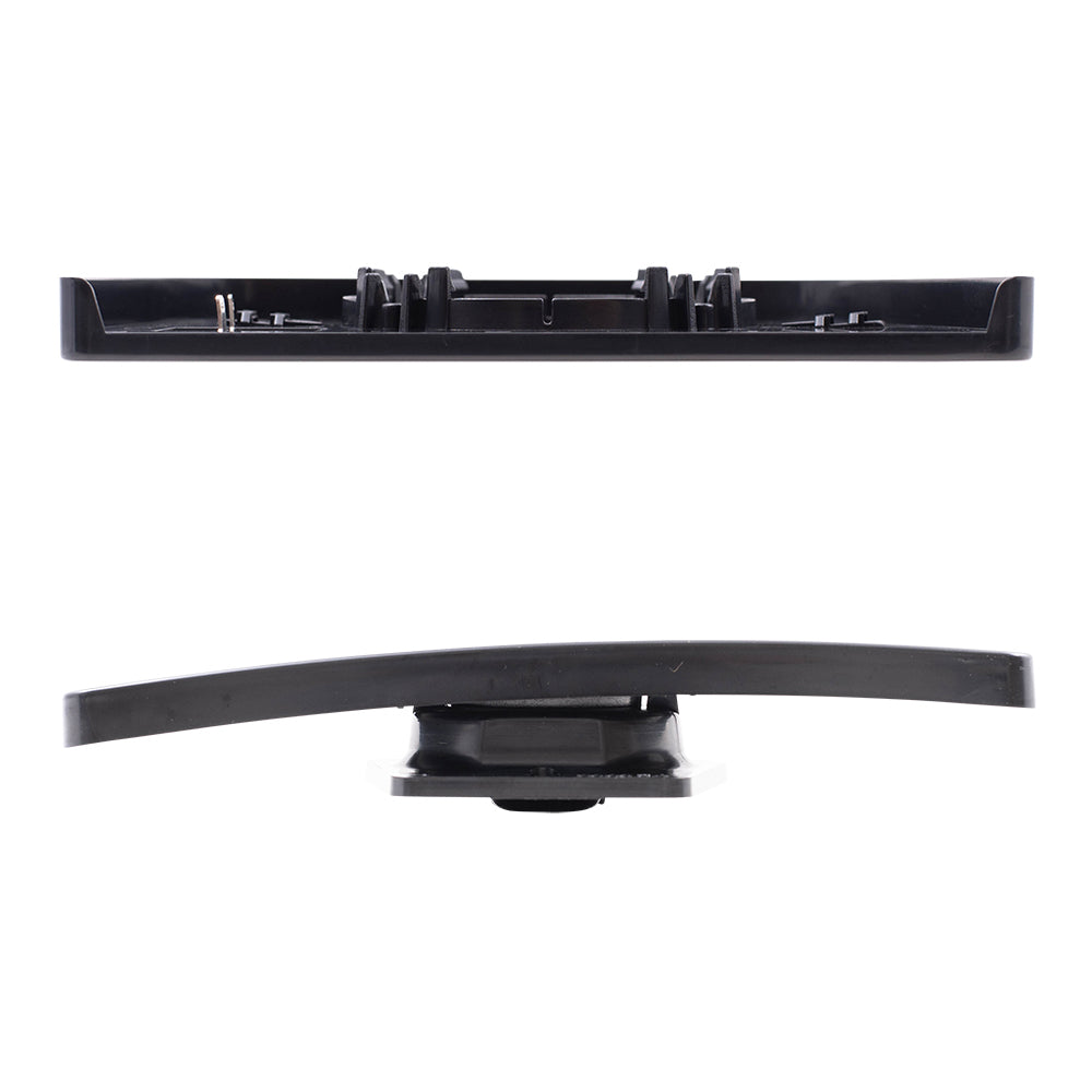 Brock Aftermarket Replacement Driver Left Upper and Lower Mirror Glass and Base With Heat Set Compatible With 2008-2022 Chevy Express