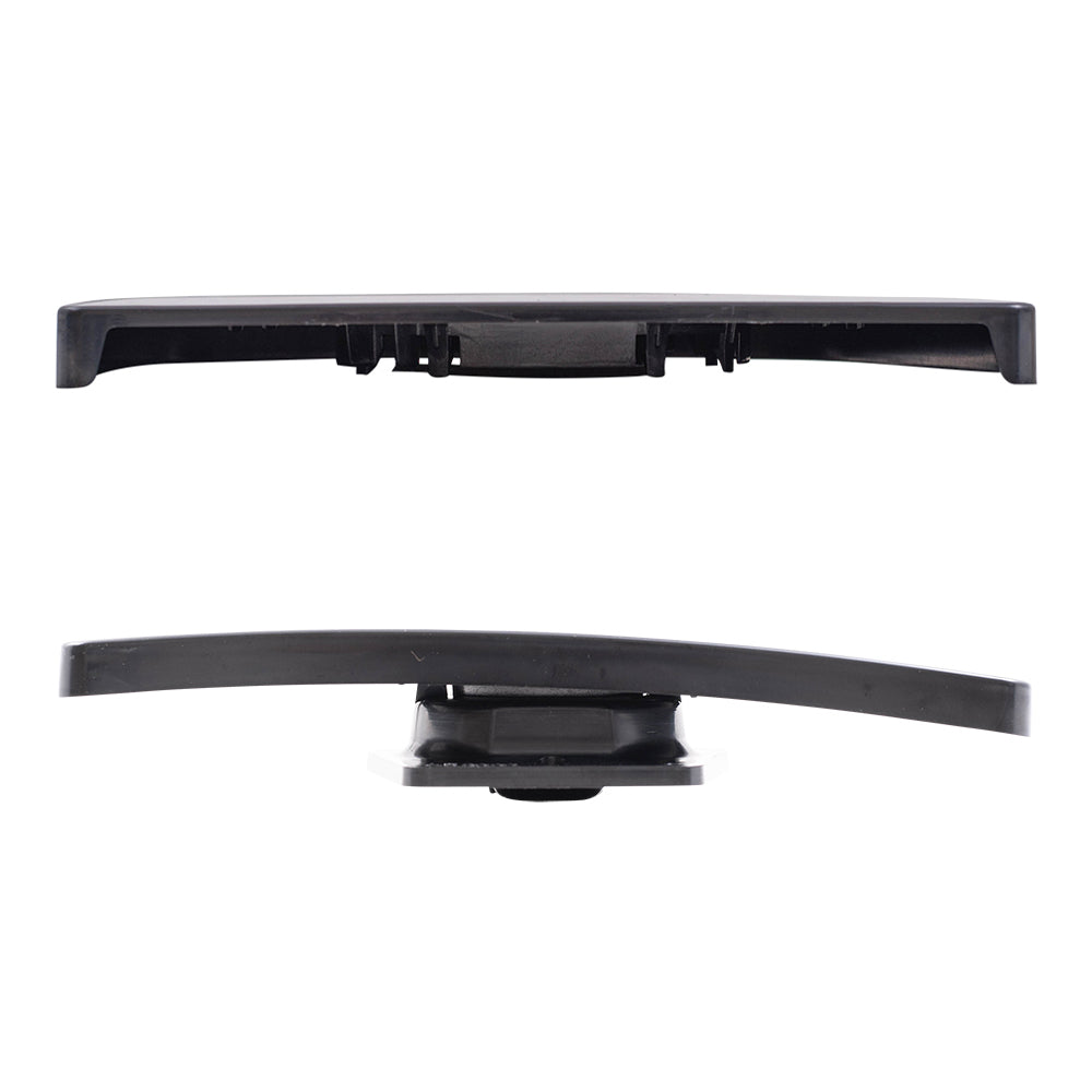 Brock Aftermarket Replacement Driver Left Passenger Right Upper and Lower Mirror Glass and Base Without Heat 4 Piece Set Compatible With 2008-2022 Chevy Express