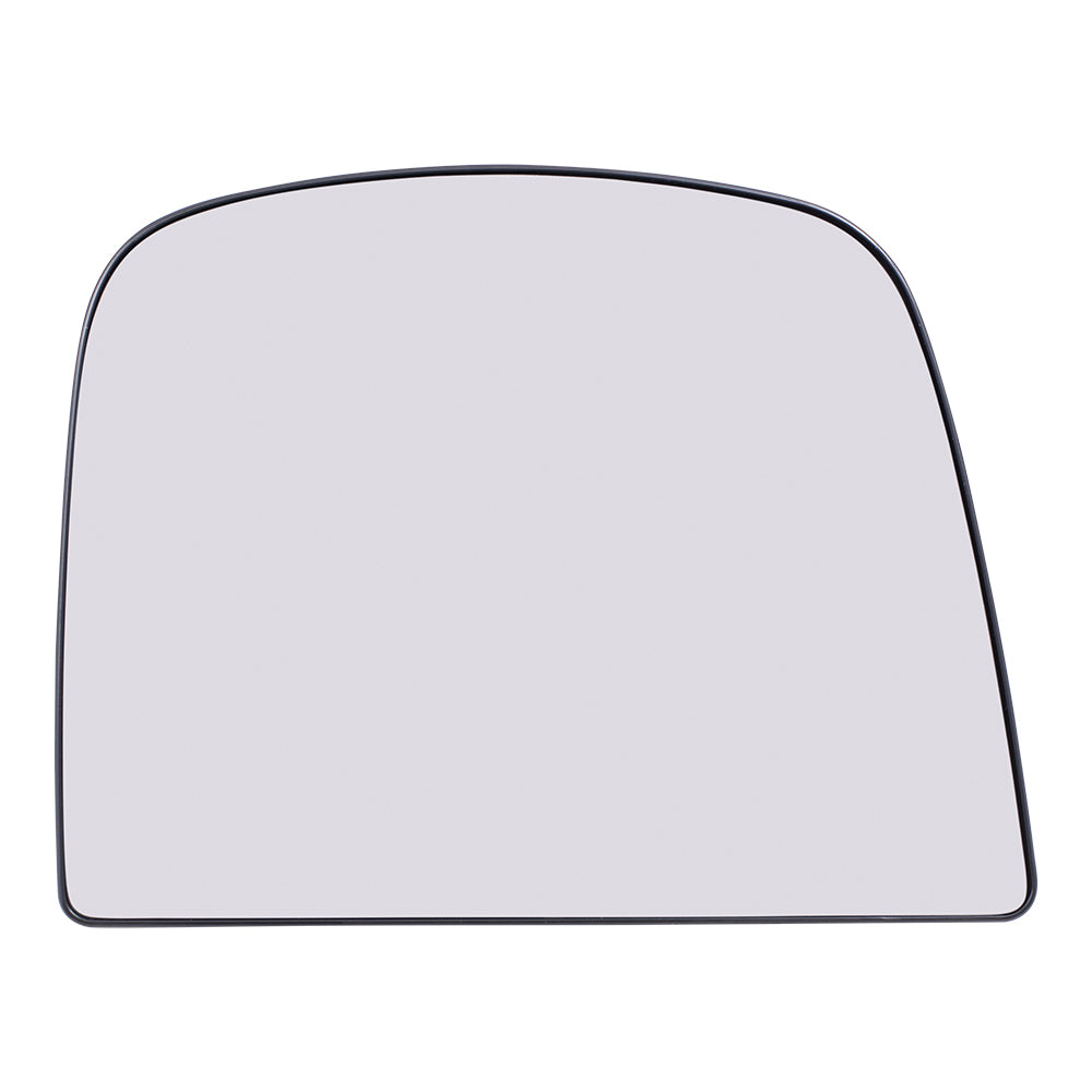 Brock Aftermarket Replacement Driver Left Passenger Right Upper Mirror Glass and Base Without Heat Set Compatible With 2008-2022 Chevy Express