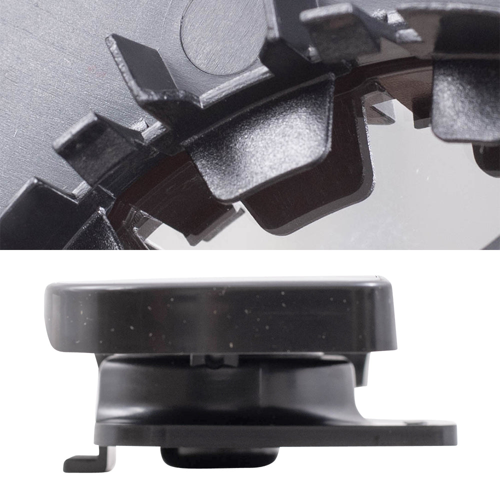 Brock Aftermarket Replacement Passenger Right Upper and Lower Mirror Glass and Base Without Heat Set Compatible With 2008-2022 Chevy Express