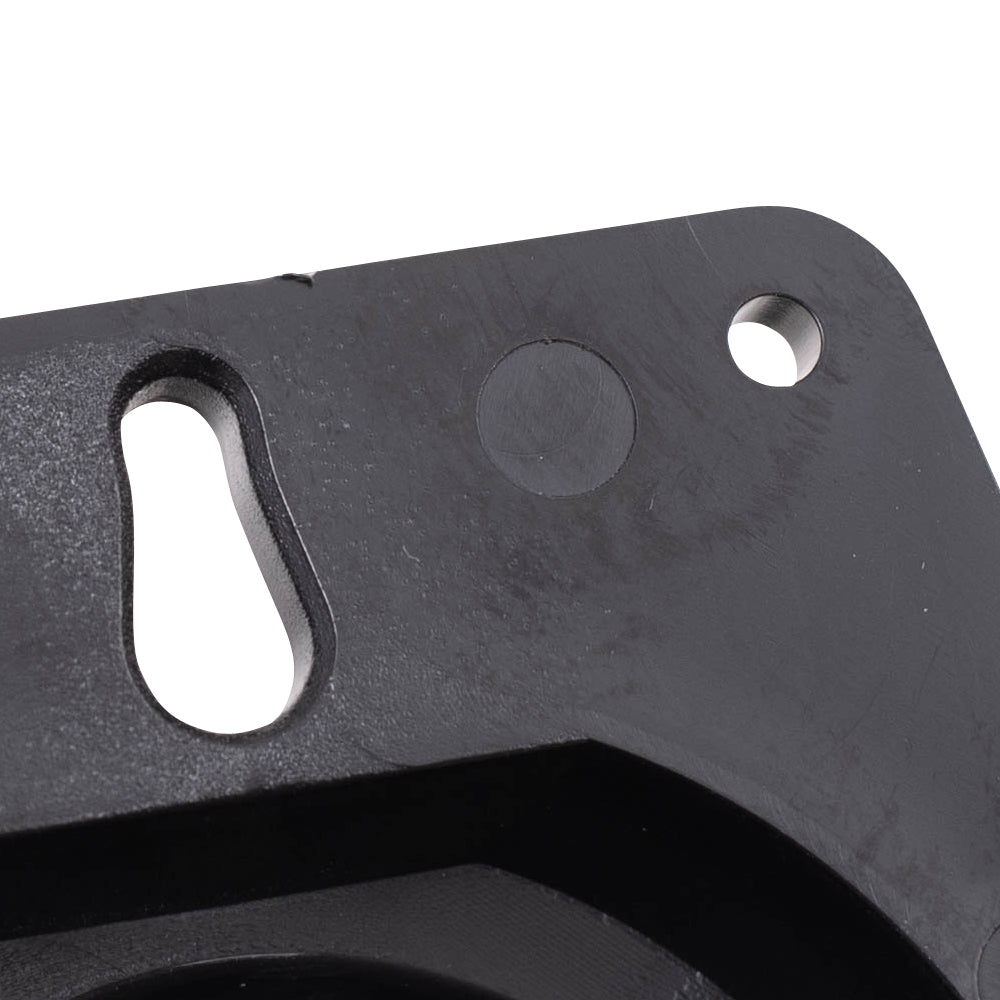 Brock Aftermarket Replacement Driver Left Lower Mirror Glass and Base Compatible With 2008-2022 Chevy Express