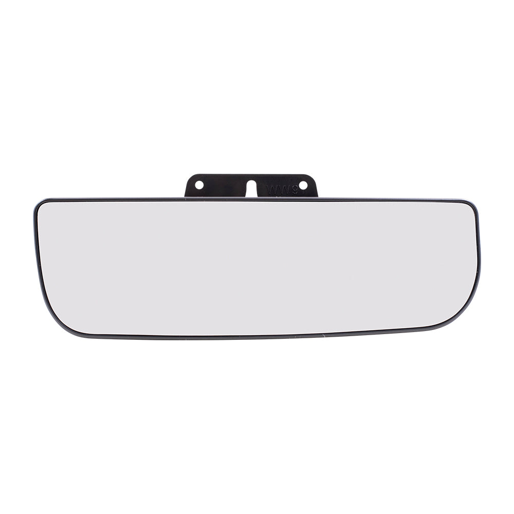 Brock Aftermarket Replacement Passenger Right Lower Mirror Glass and Base Compatible With 2008-2022 Chevy Express