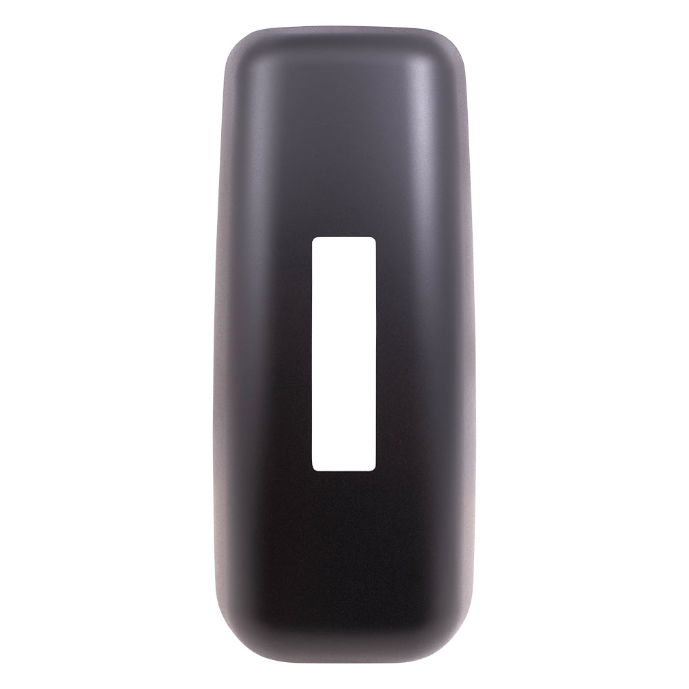 Replacement Textured Black Mirror Cover w/Lighting Compatible with 2003-2009 Kodiak Topkick 20791442