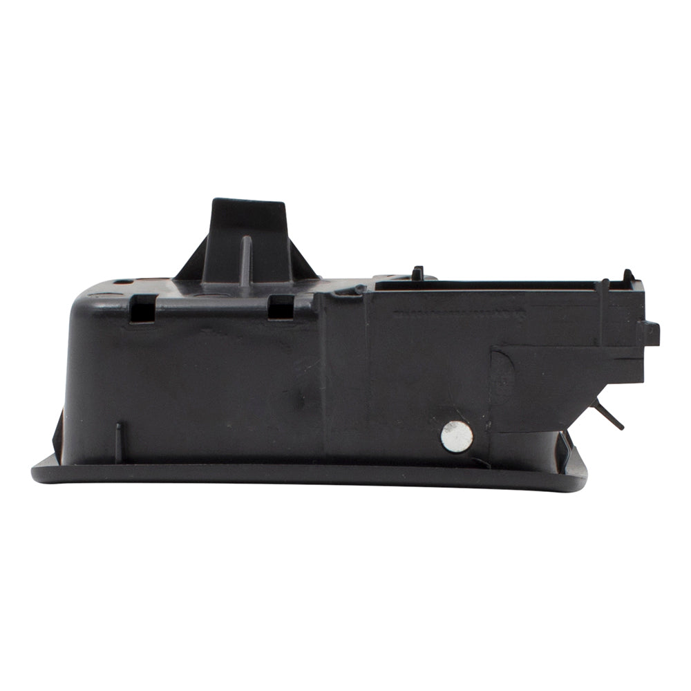 Brock Replacement Drivers Inside Door Handle Front Chrome Lever w/ Black Bezel Compatible with 05-10 Cobalt 07-09 G5 22722755 GM1352166