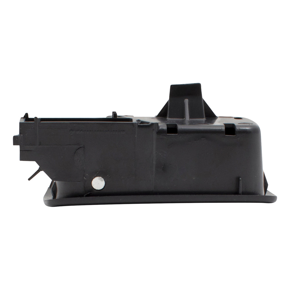 Brock Replacement Passengers Inside Door Handle Front Chrome Lever w/ Black Bezel Compatible with 05-10 Cobalt 07-09 G5 22722754 GM1353166