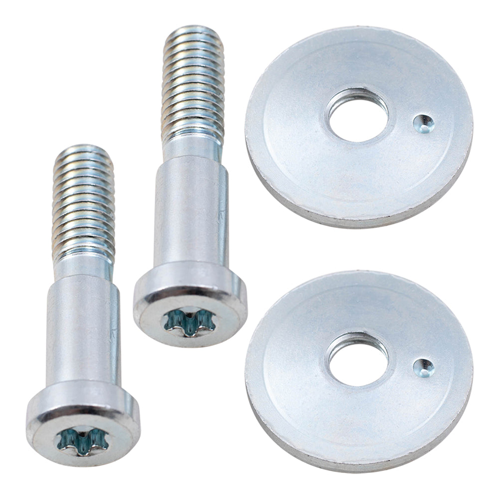 Brock Replacement Set of Door Striker Bolt with Washer Kits Compatible with 1992-2000 C/K Series Pickup Truck 15013147