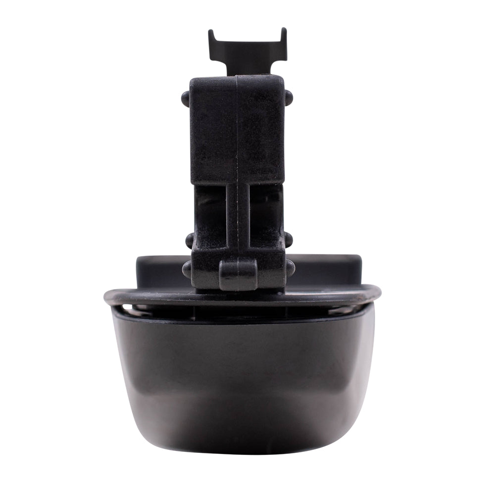 Brock Replacement Driver & Passenger Side Outside Door Handles with Cap 4 Piece Set Compatible with 2005-2009 Equinox/ 2006-2009 Torrent/ 2004-2007 Malibu/ 2008 Malibu Classic/ 2005-2010 G6